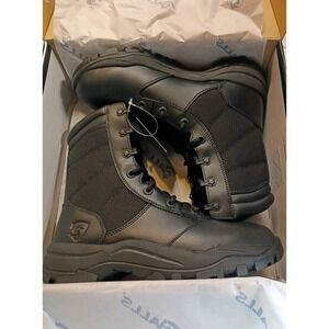 Galls 8" Duty Work Boots Mens 8M Black Leather Soft Toe Tactical FX068
